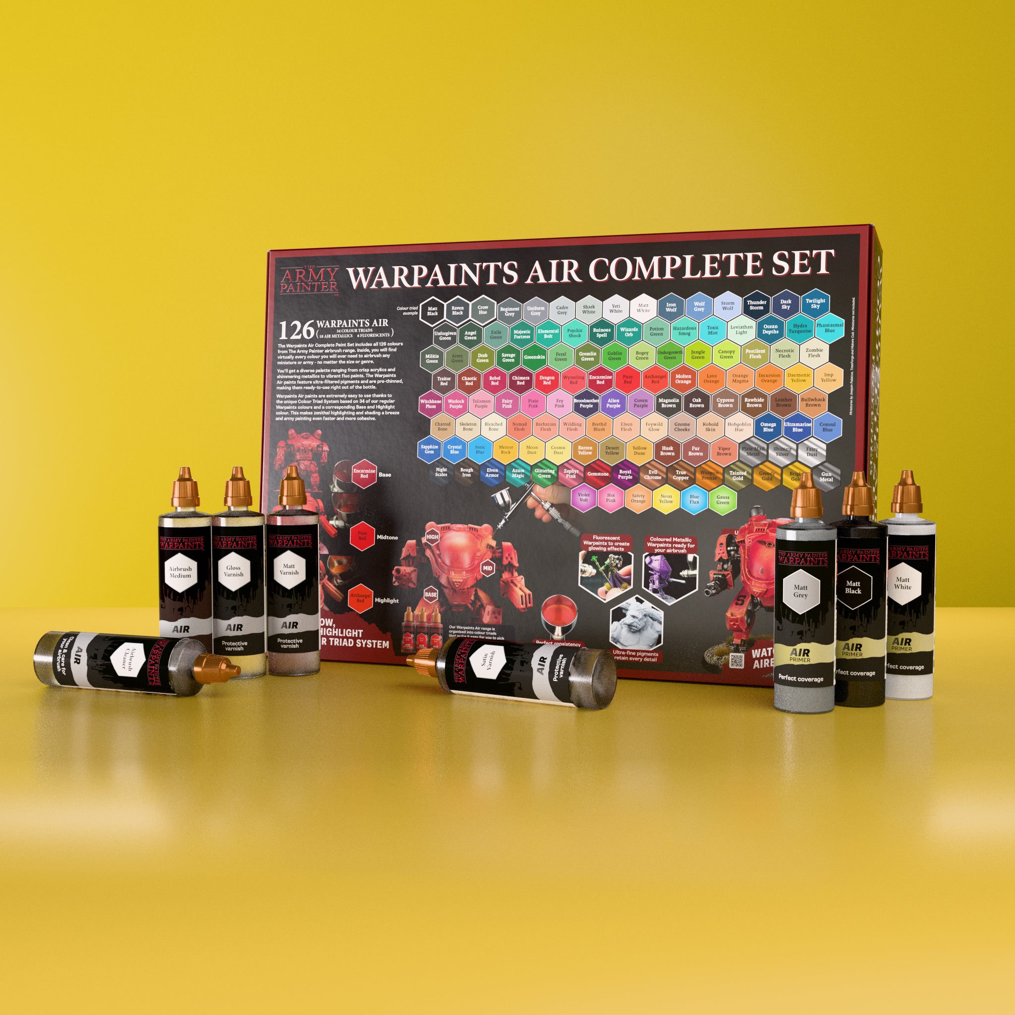 The Warpaints Air Complete Collection