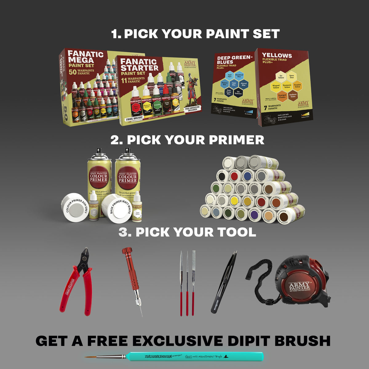 Build a bundle = Free brush