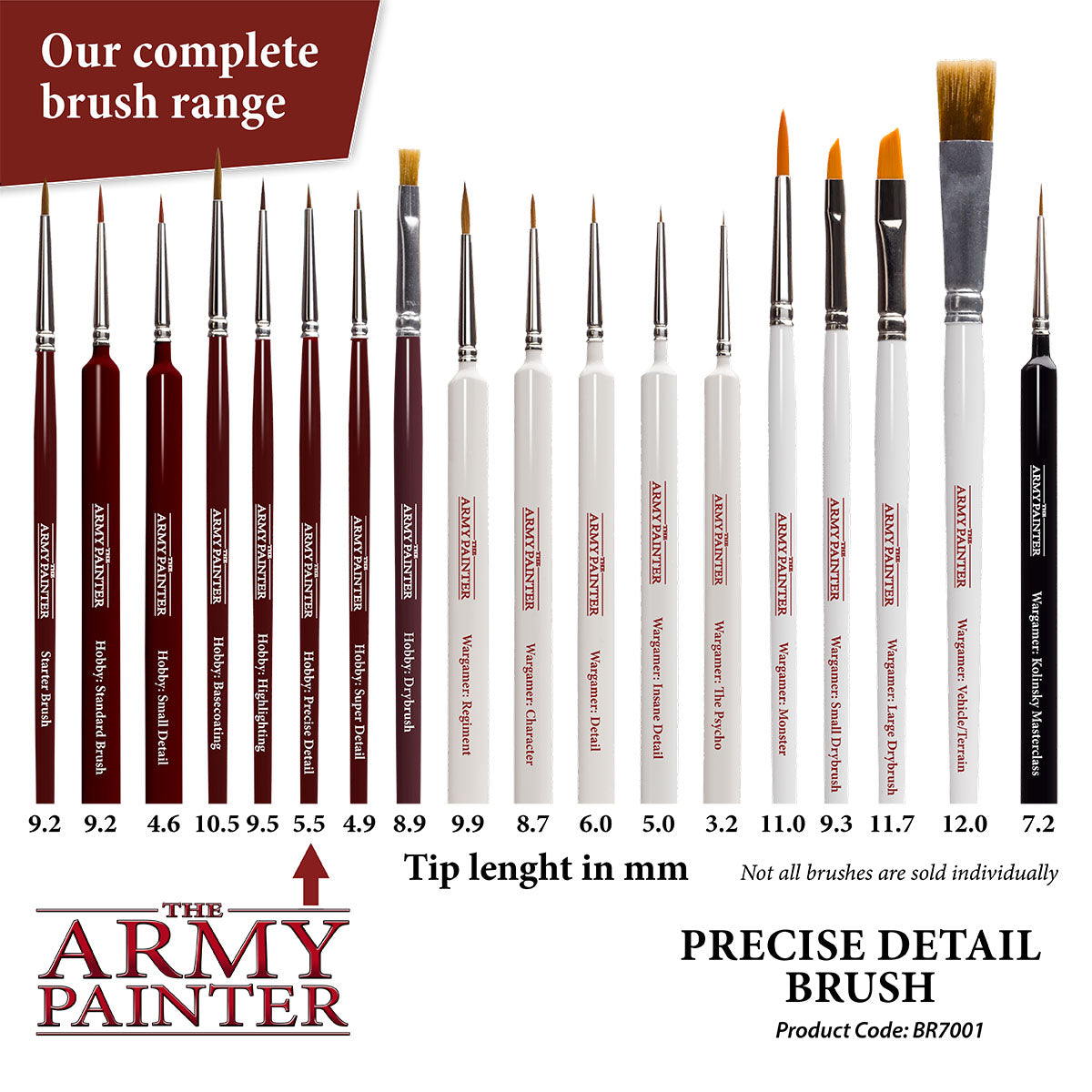 Army Painter Brush: Hobby: Precise Detail