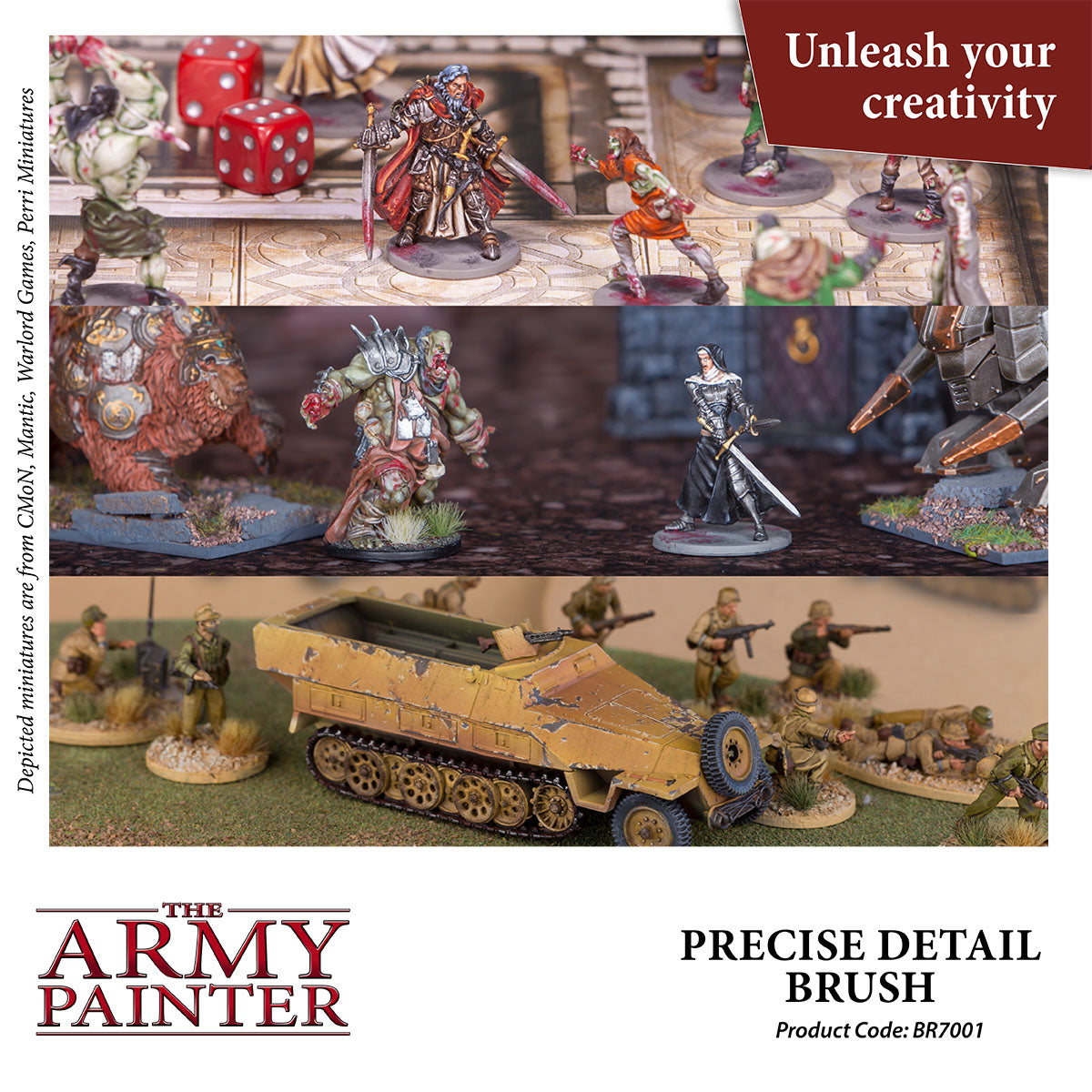 The Army Painter Hobby: Precise Detail - Hobby Brush with