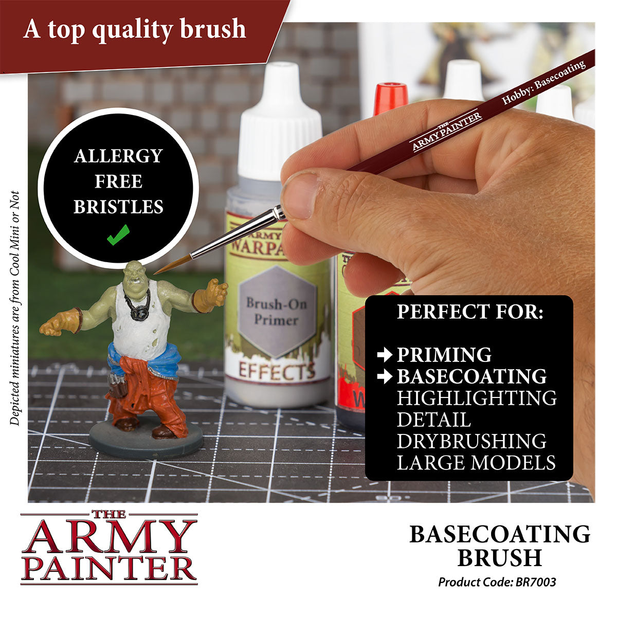 Army Painter Brush: Hobby: Basecoating - The Wandering Dragon Game