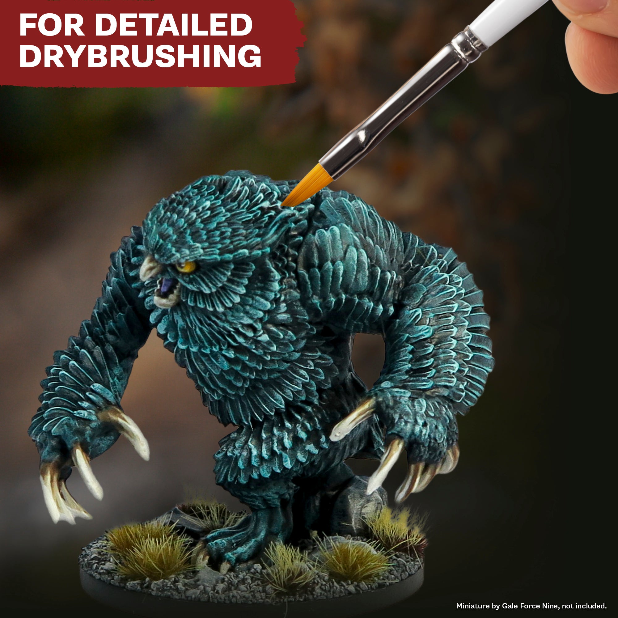 Wargamer Brush: Small Drybrush