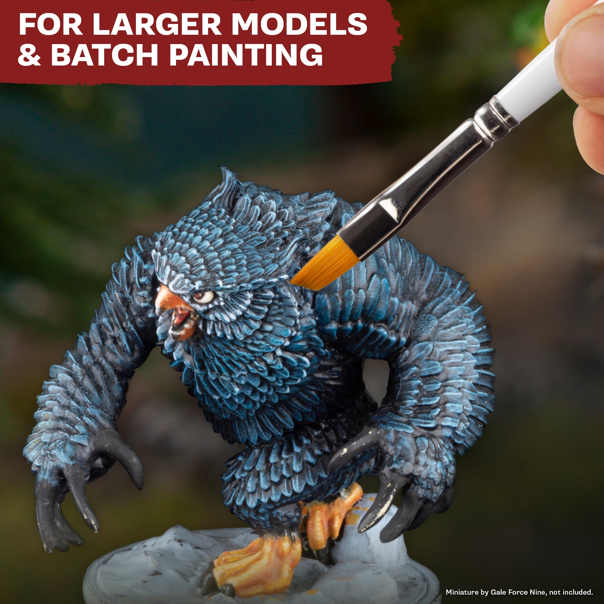 Wargamer Brush: Large Drybrush