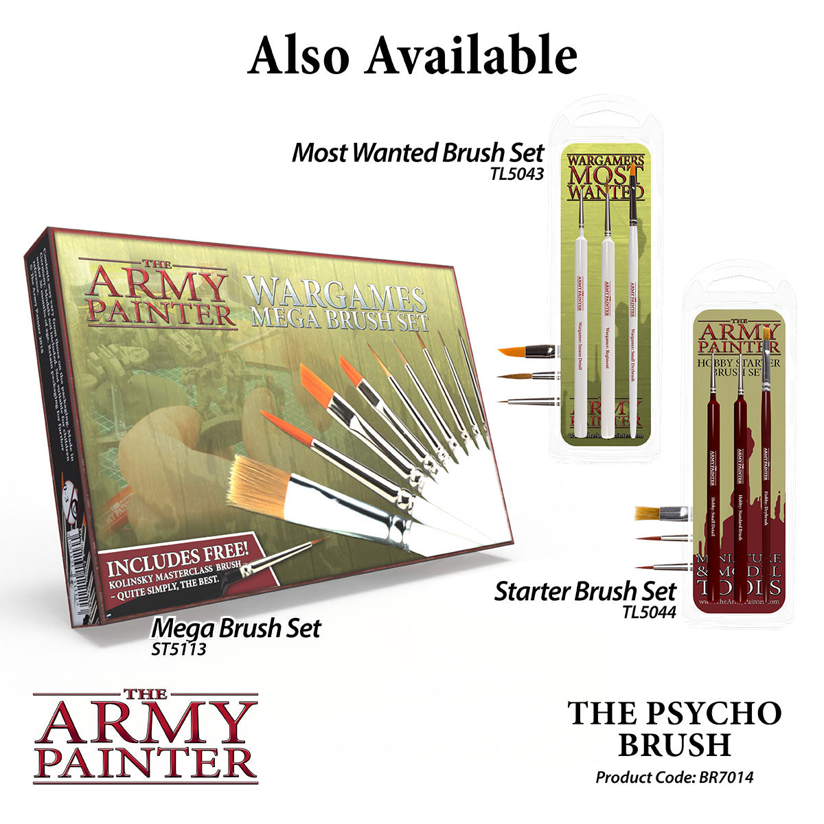 Army Painter Brush: The Psycho - Lets Play: Games & Toys