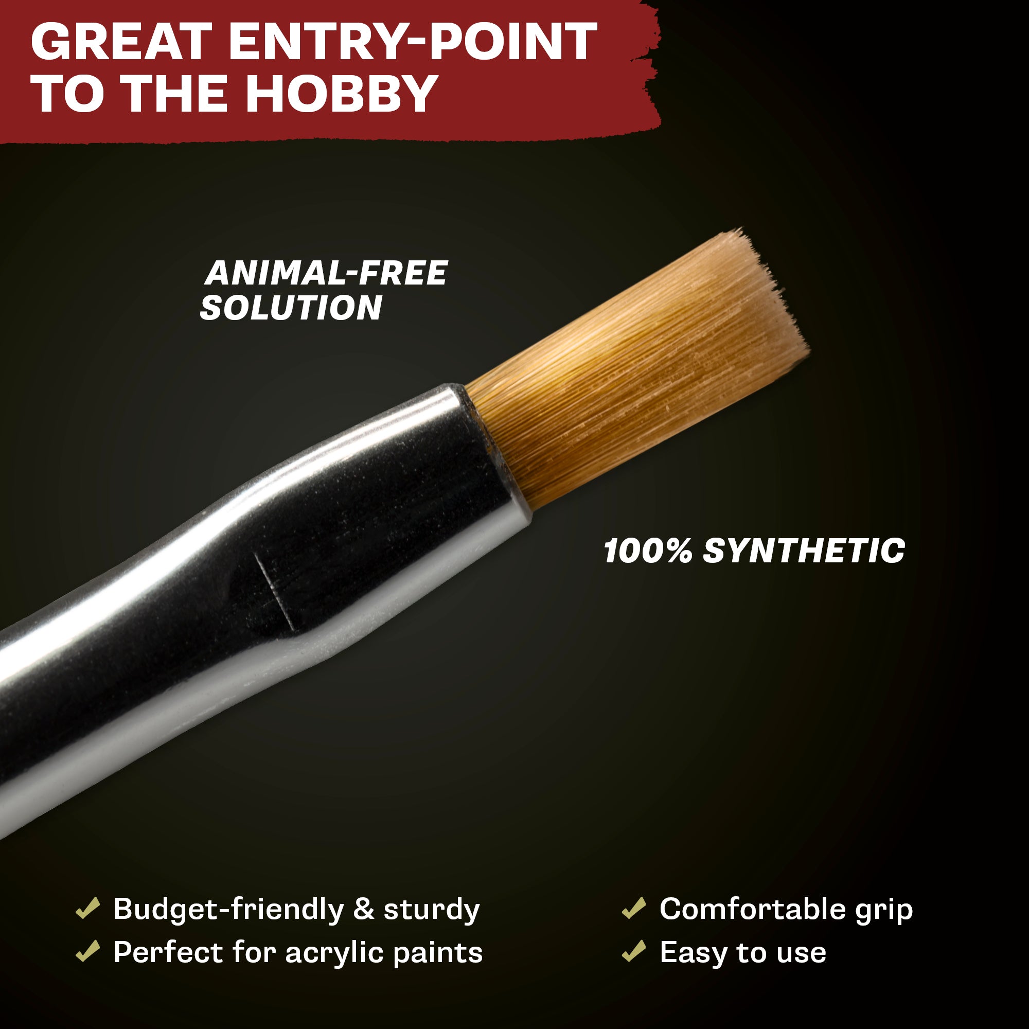 Hobby Brush: Drybrush