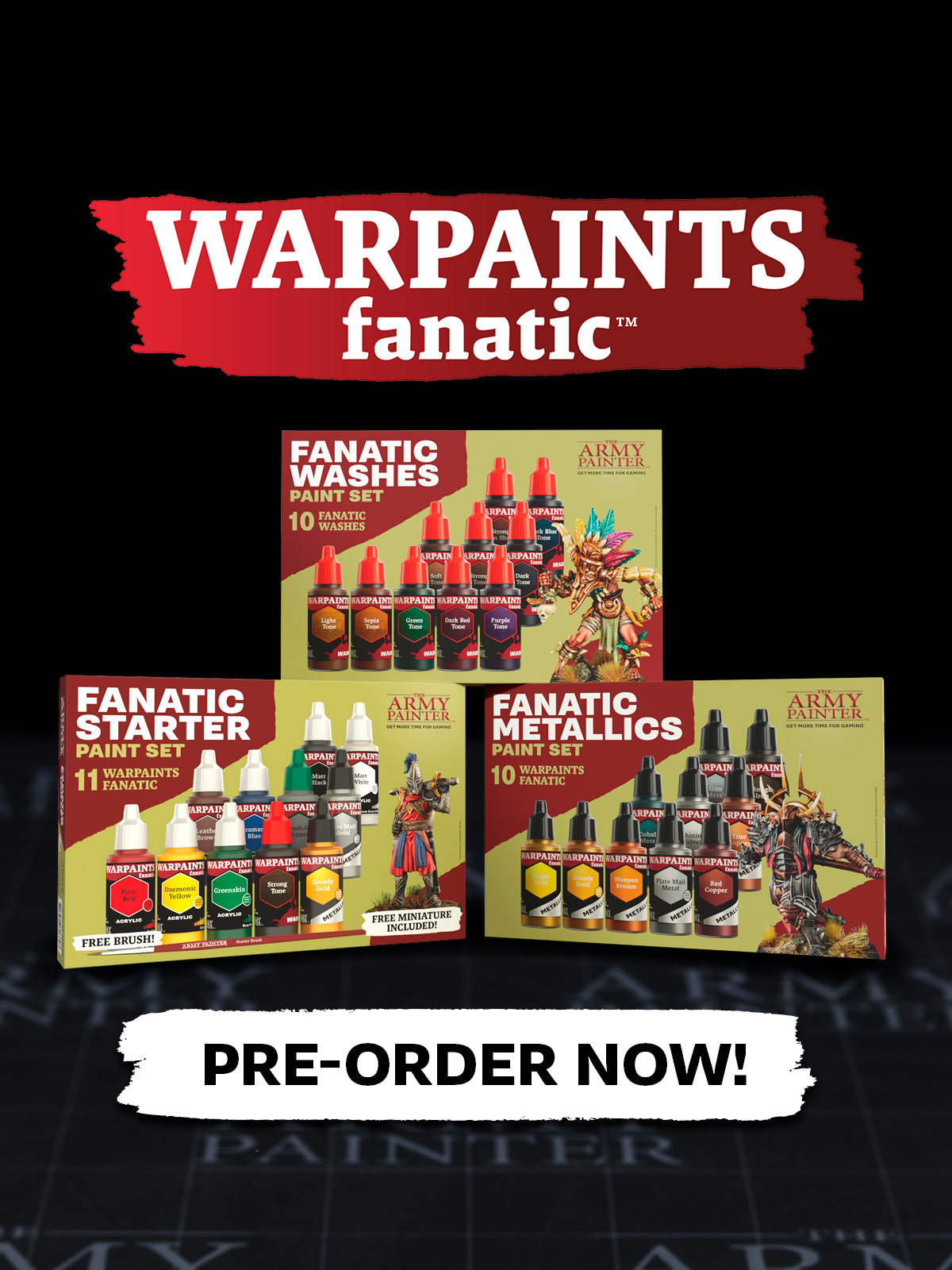 Army Painter Warpaints Metallic Colours Paint Set – El Reino Hobby Store
