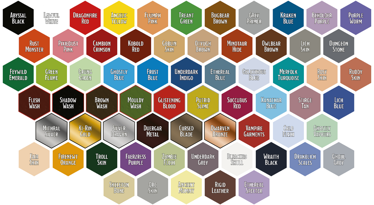 Dho Paint Code Bring Your D&D universe to Life with The Army Painter paints