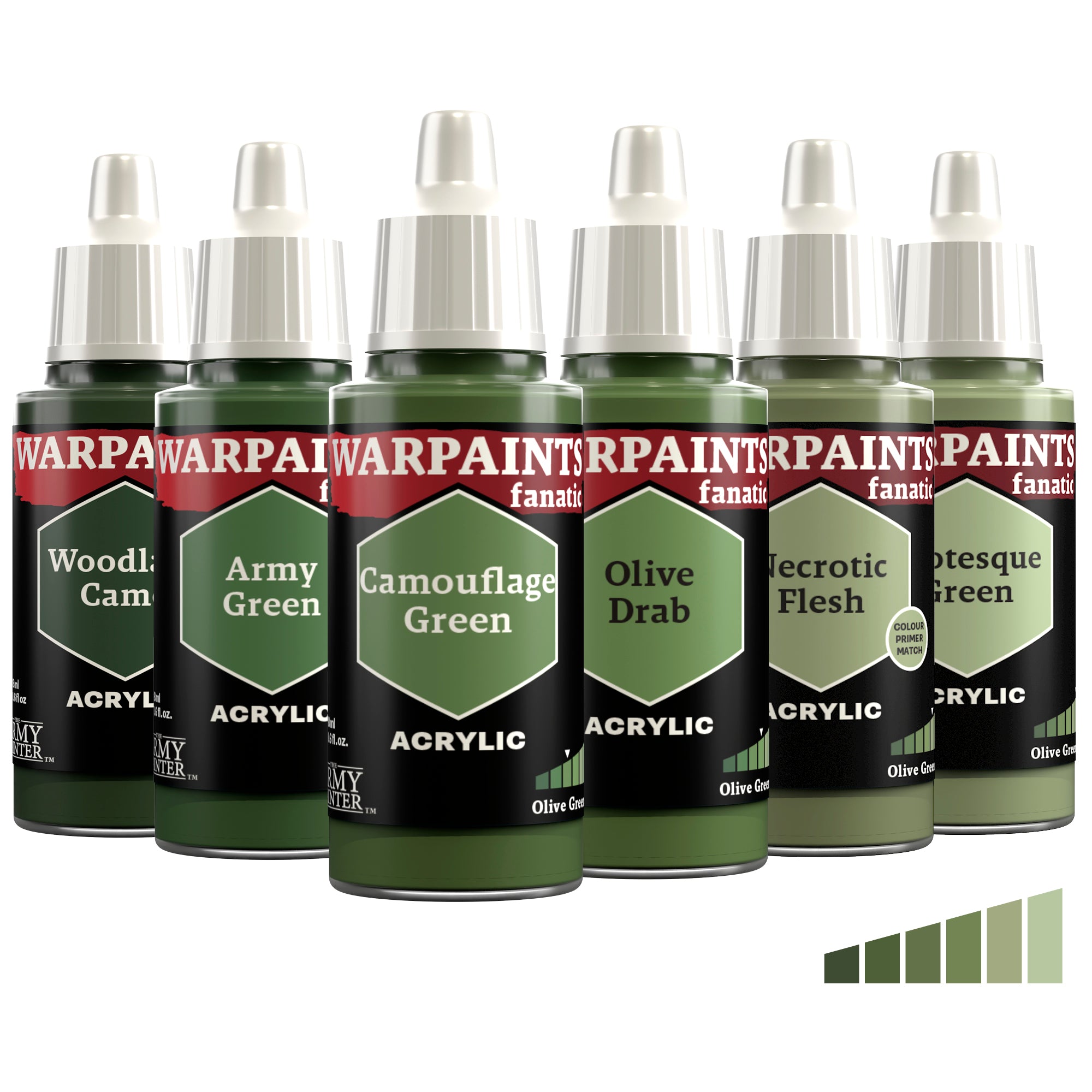Flexible Triad: Olive Greens