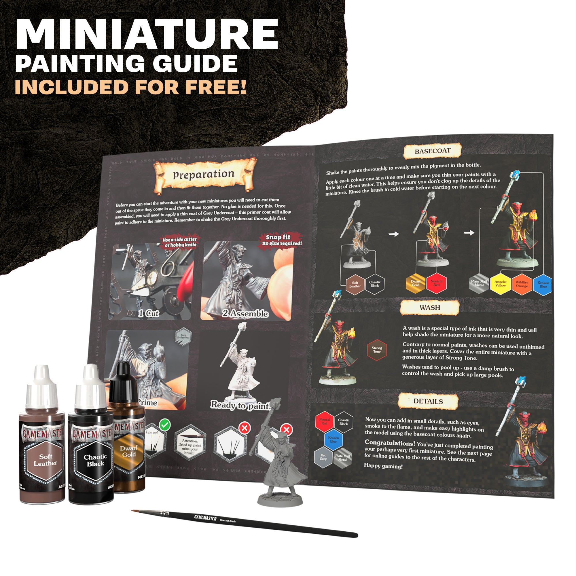 GameMaster: Adventure Starter Role-playing Paint Set