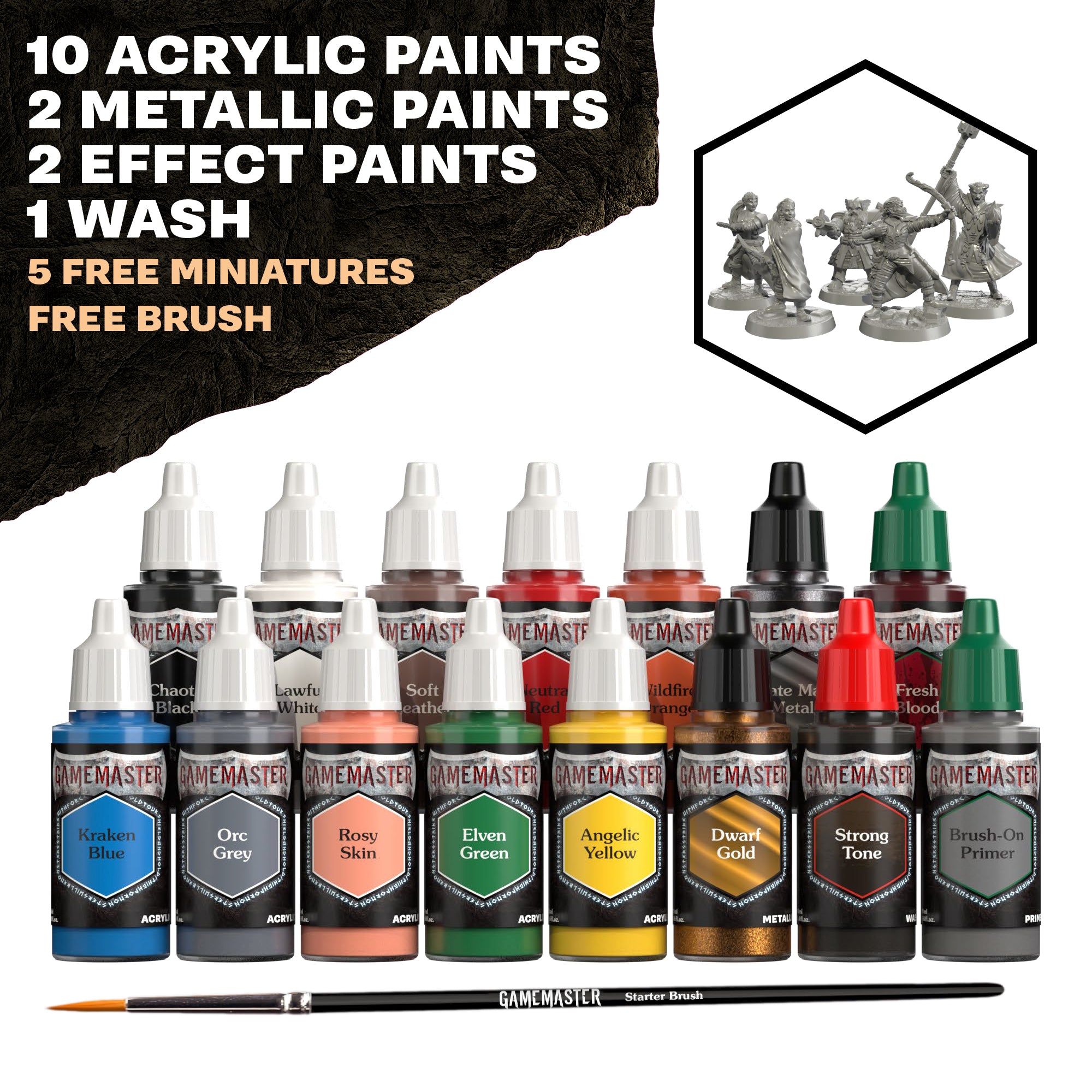 GameMaster: Adventure Starter Role-playing Paint Set