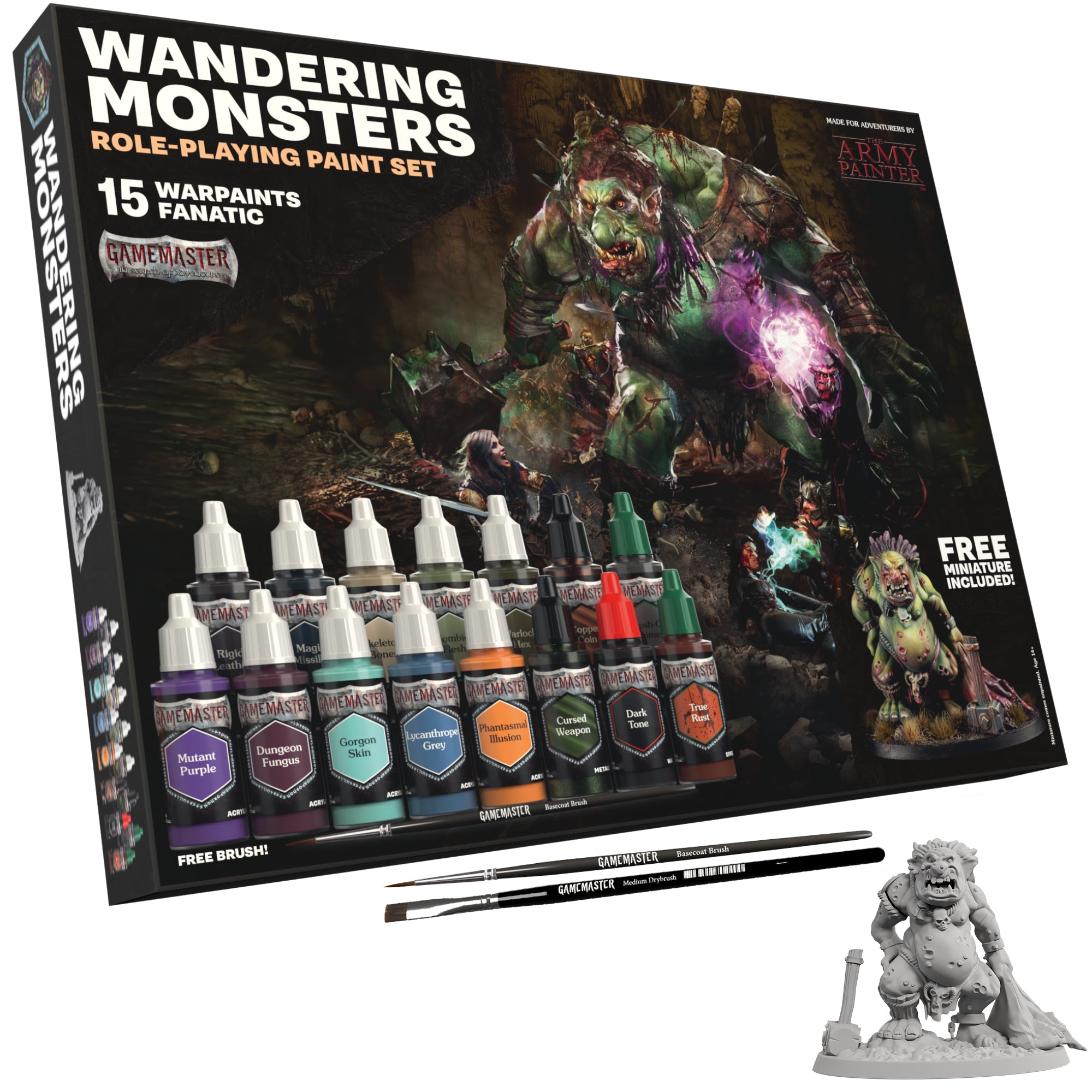 GameMaster: Wandering Monsters Role-playing Paint Set Combo