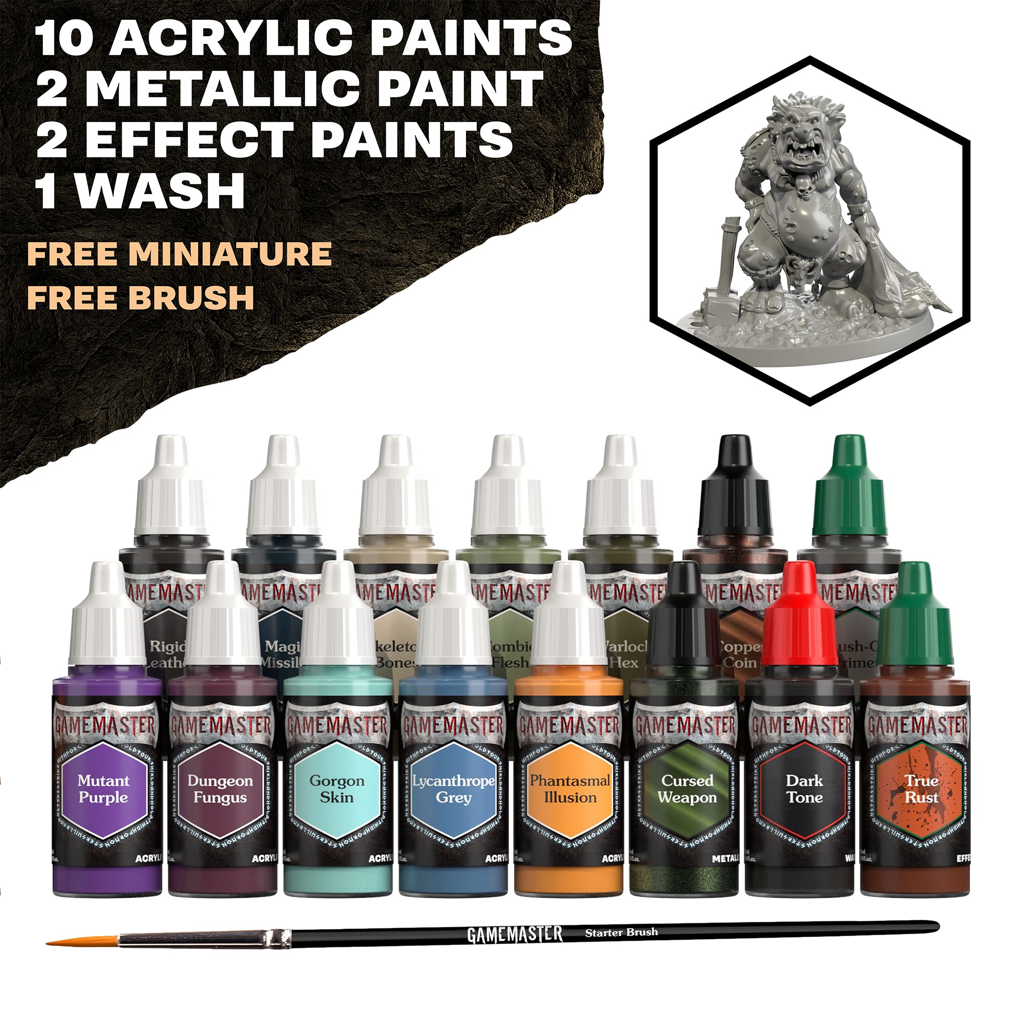 GameMaster: Wandering Monsters Role-playing Paint Set