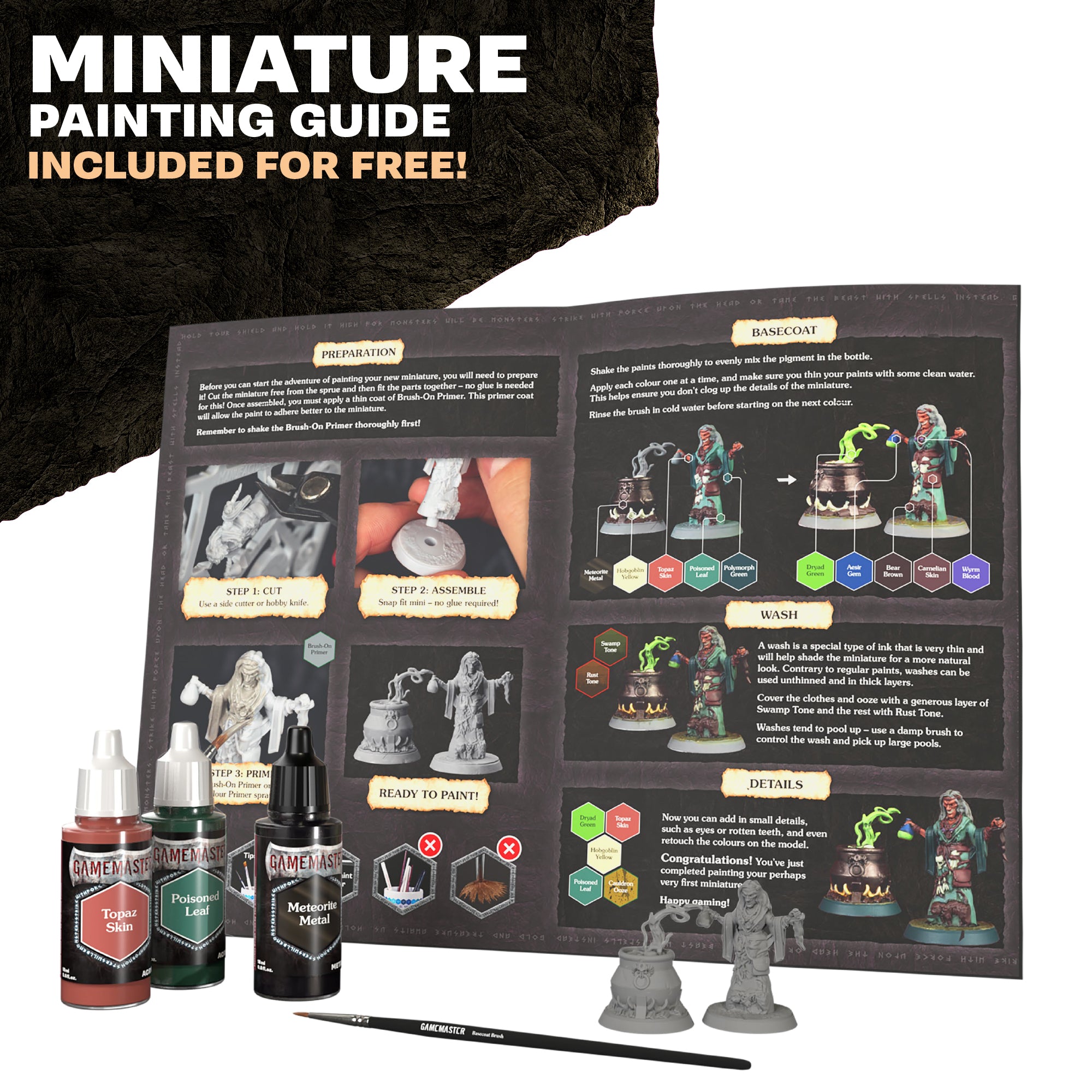 GameMaster: Wilderness Adventure Role-playing Paint Set