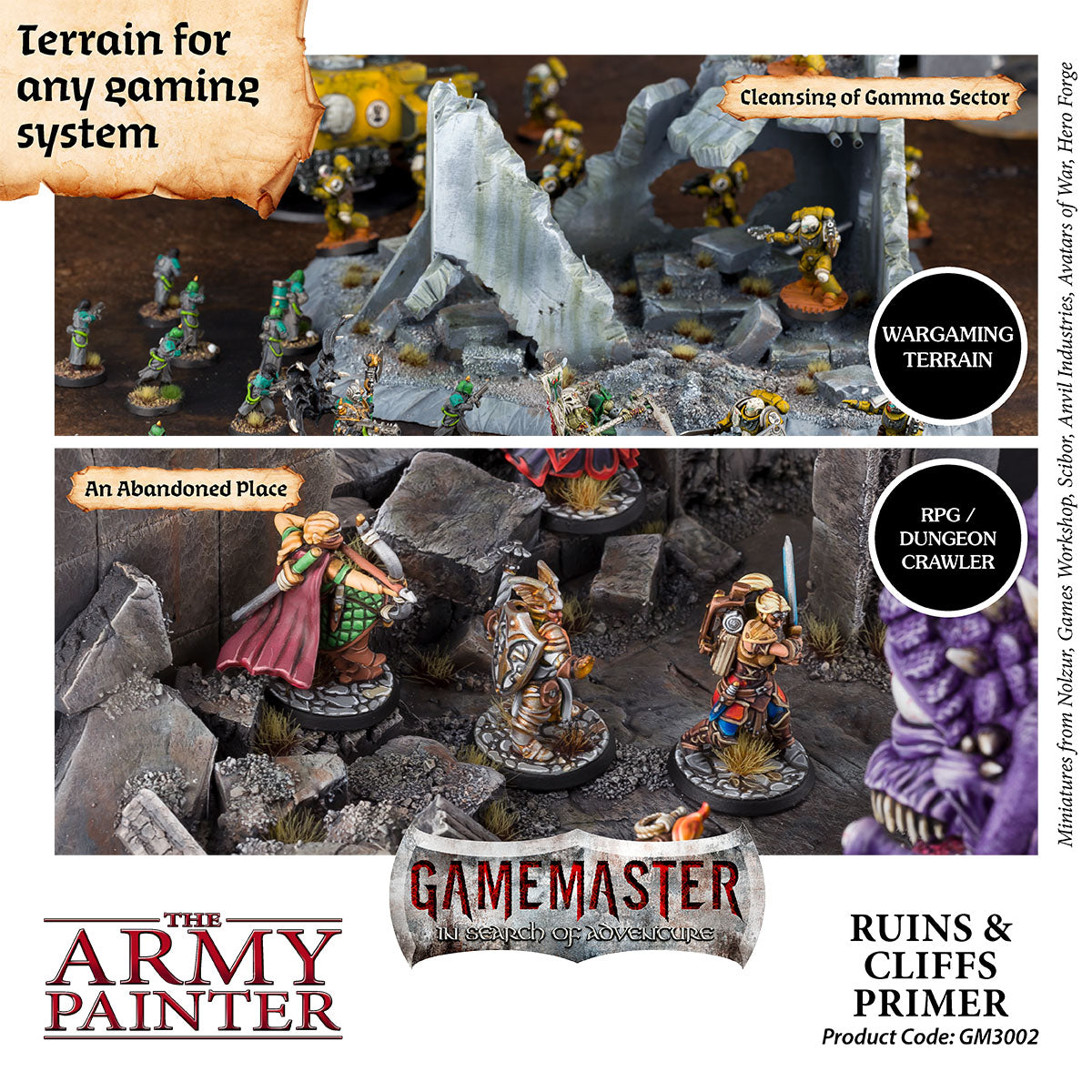 GameMaster Terrain Primer: Ruins & Cliffs