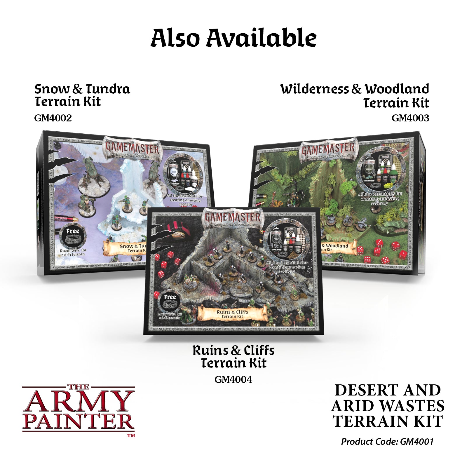 GameMaster Terrain Kit: Desert & Arid Wastes