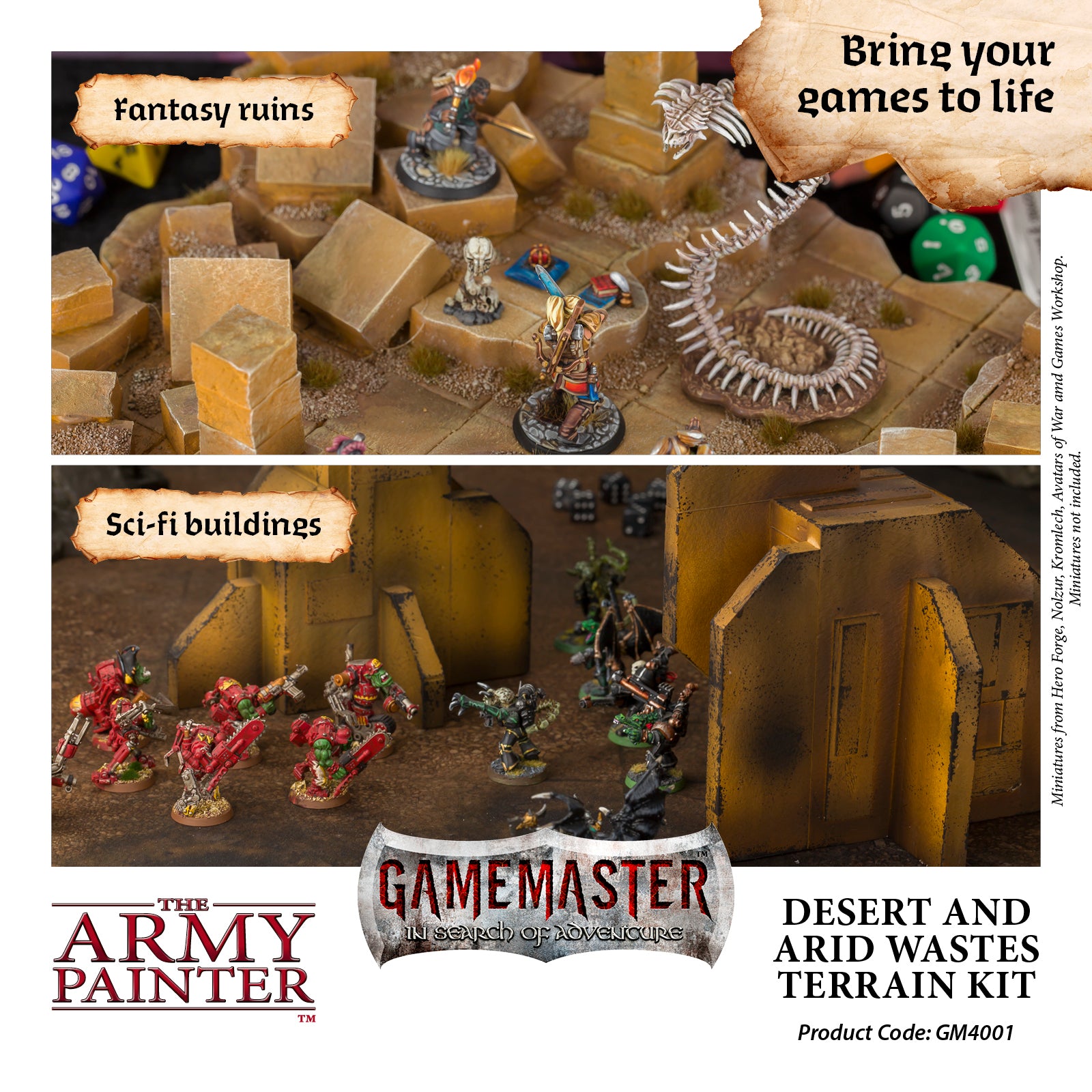GameMaster Terrain Kit: Desert & Arid Wastes