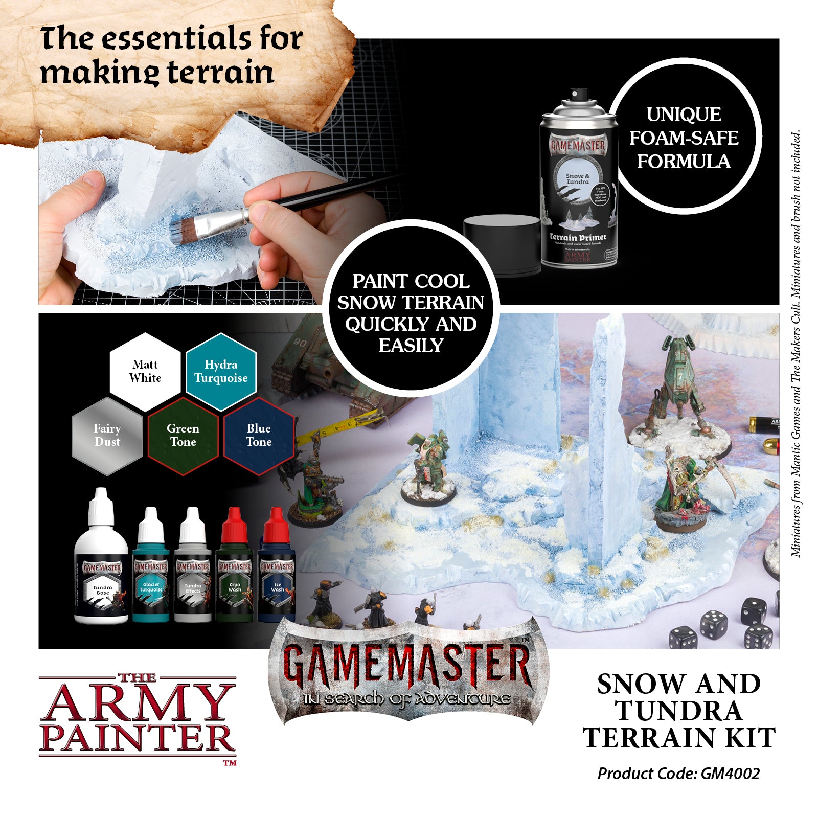 GameMaster Terrain Kit: Snow & Tundra