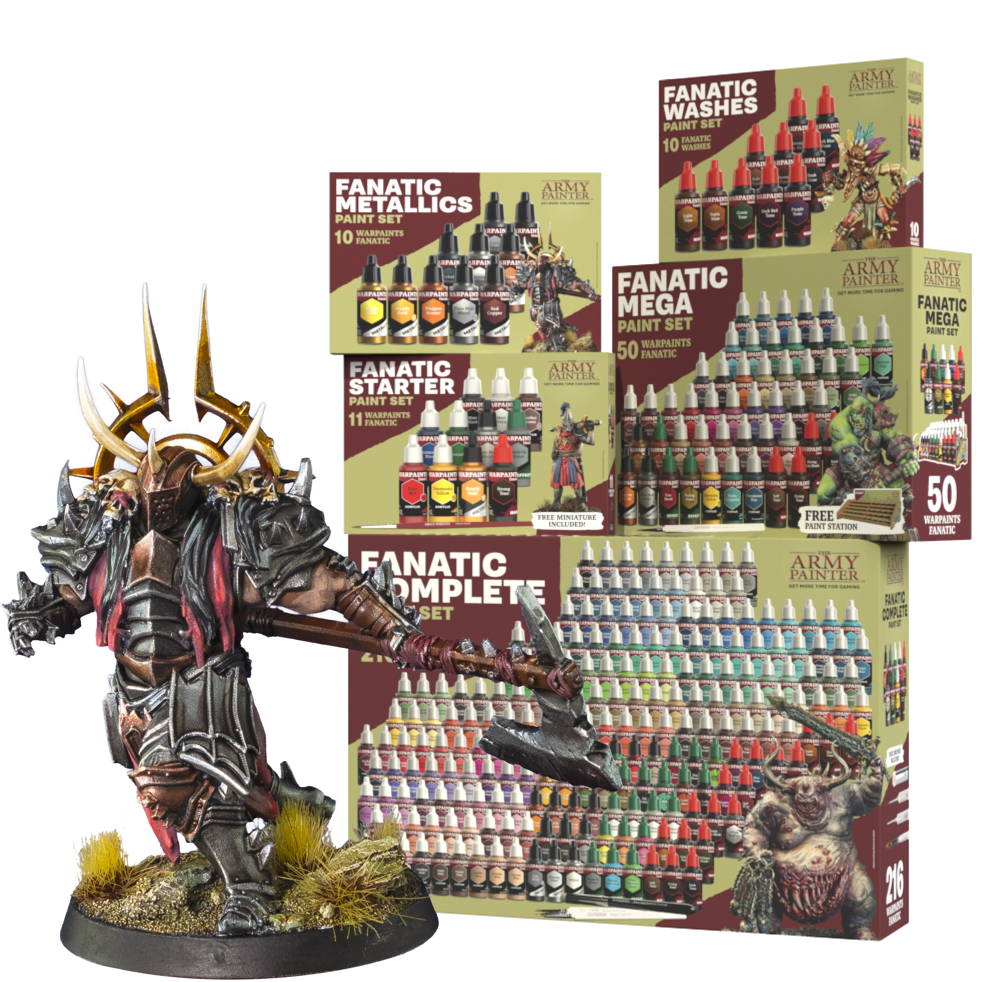 The Army Painter: Wargames Hobby Starter Paint Set – The Miniature Painting  Shop