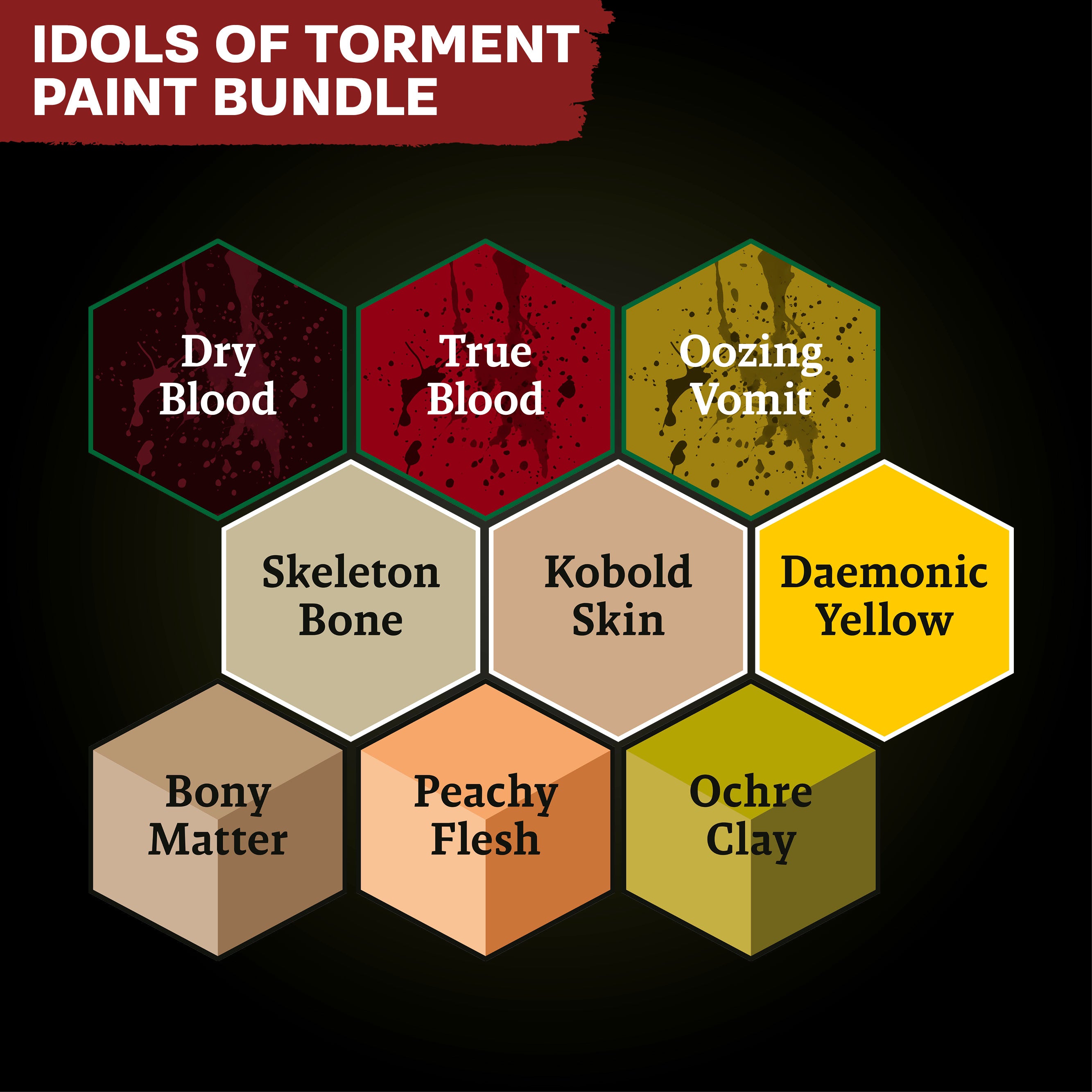 Idols of Torment – Gilded Idol Paint Bundle