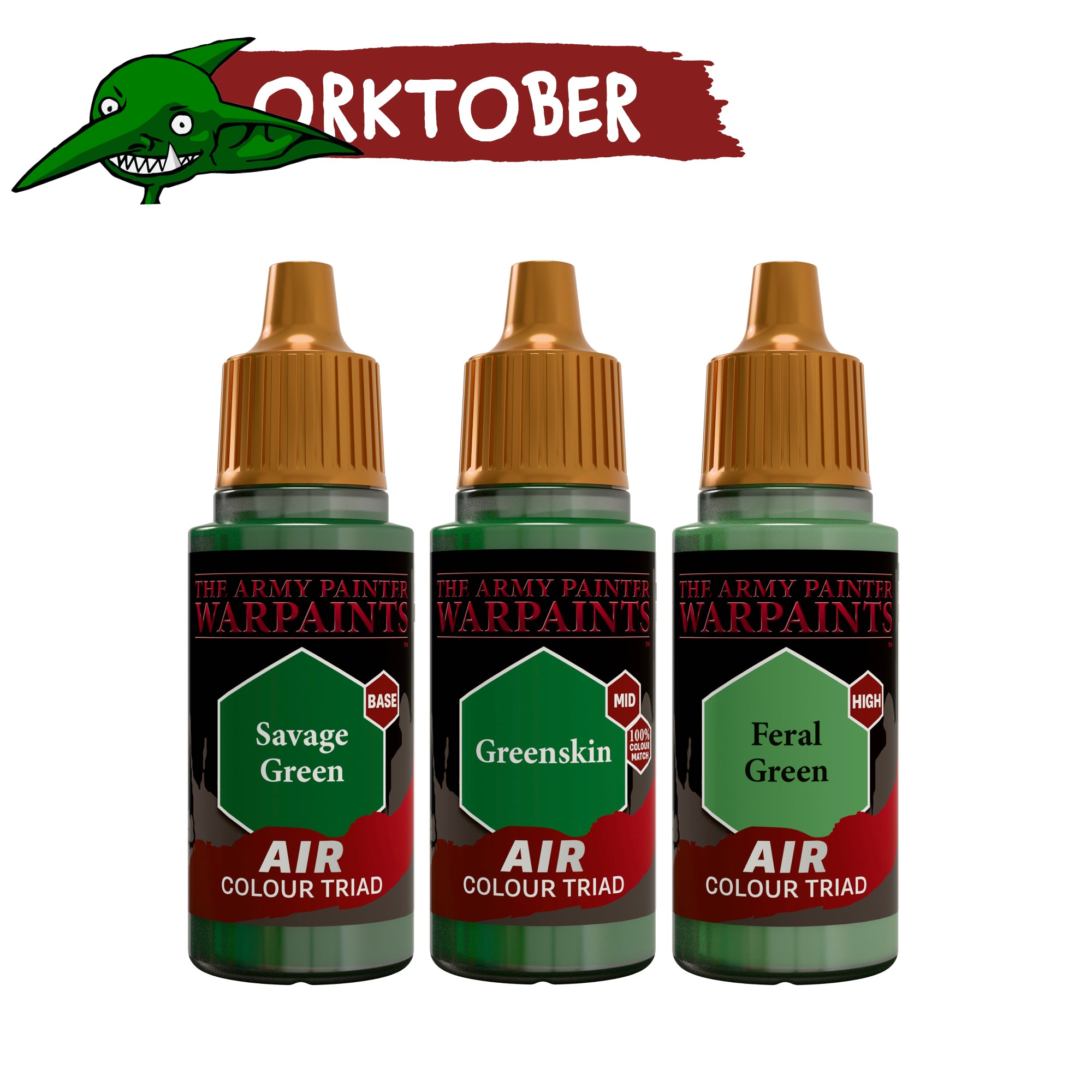 Warpaints Air - Vibrant Ork Skin