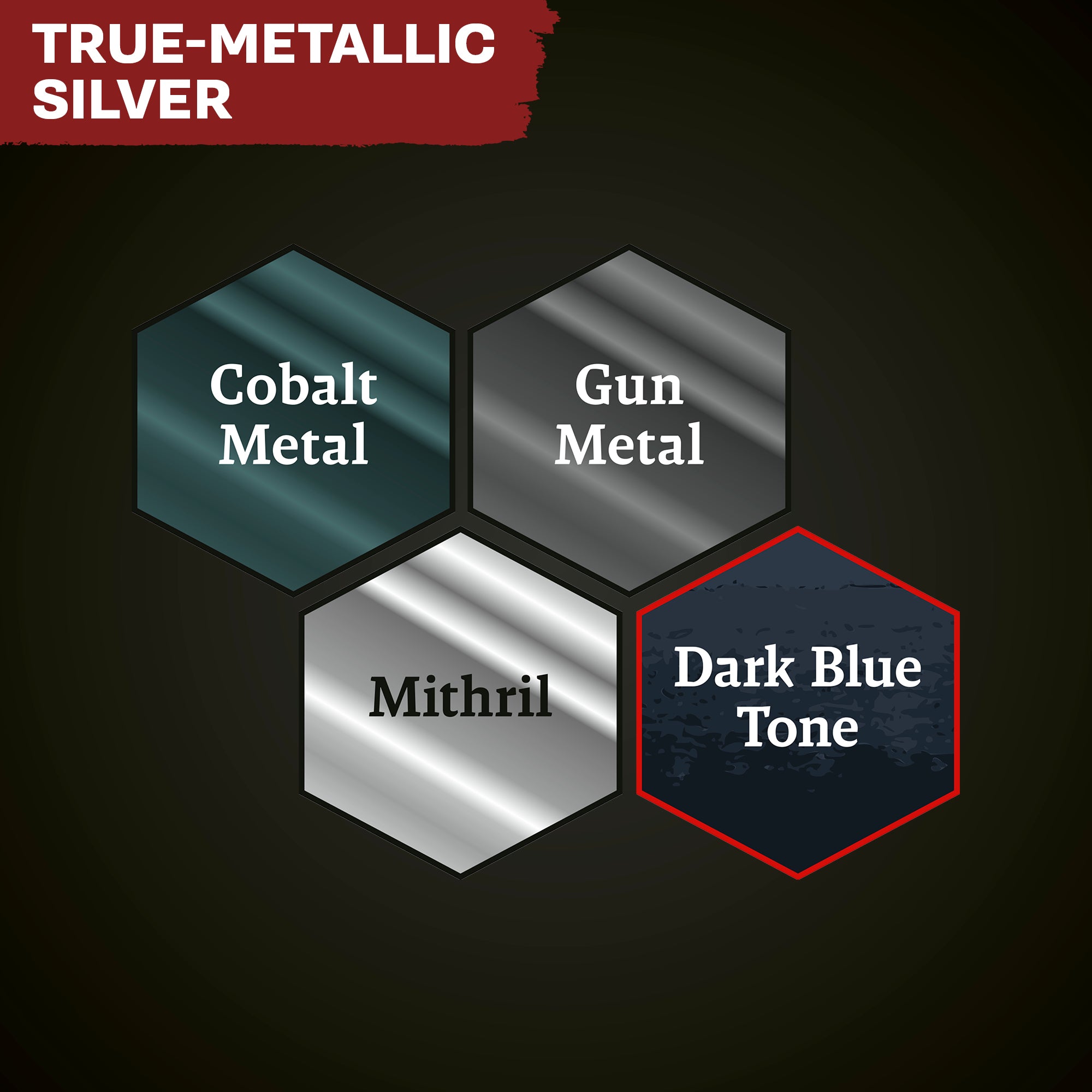 True Metallic Metal (Silver)