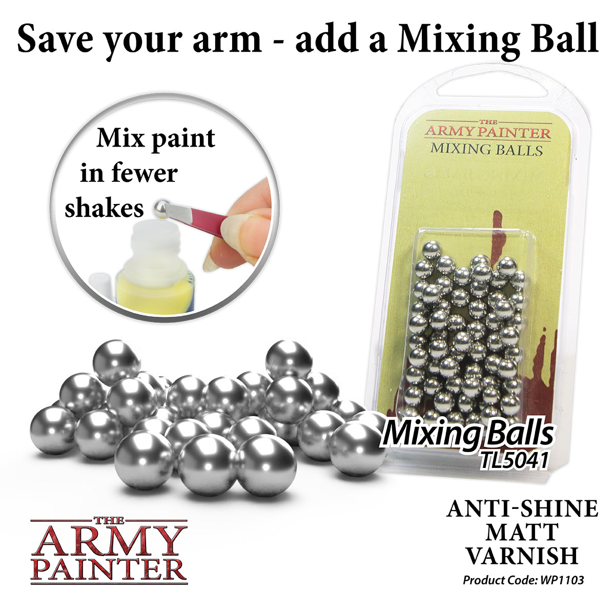 Army Painter Primer: Air Anti-shine Varnish (100ml) (6), Miniature Games, Games, Product line