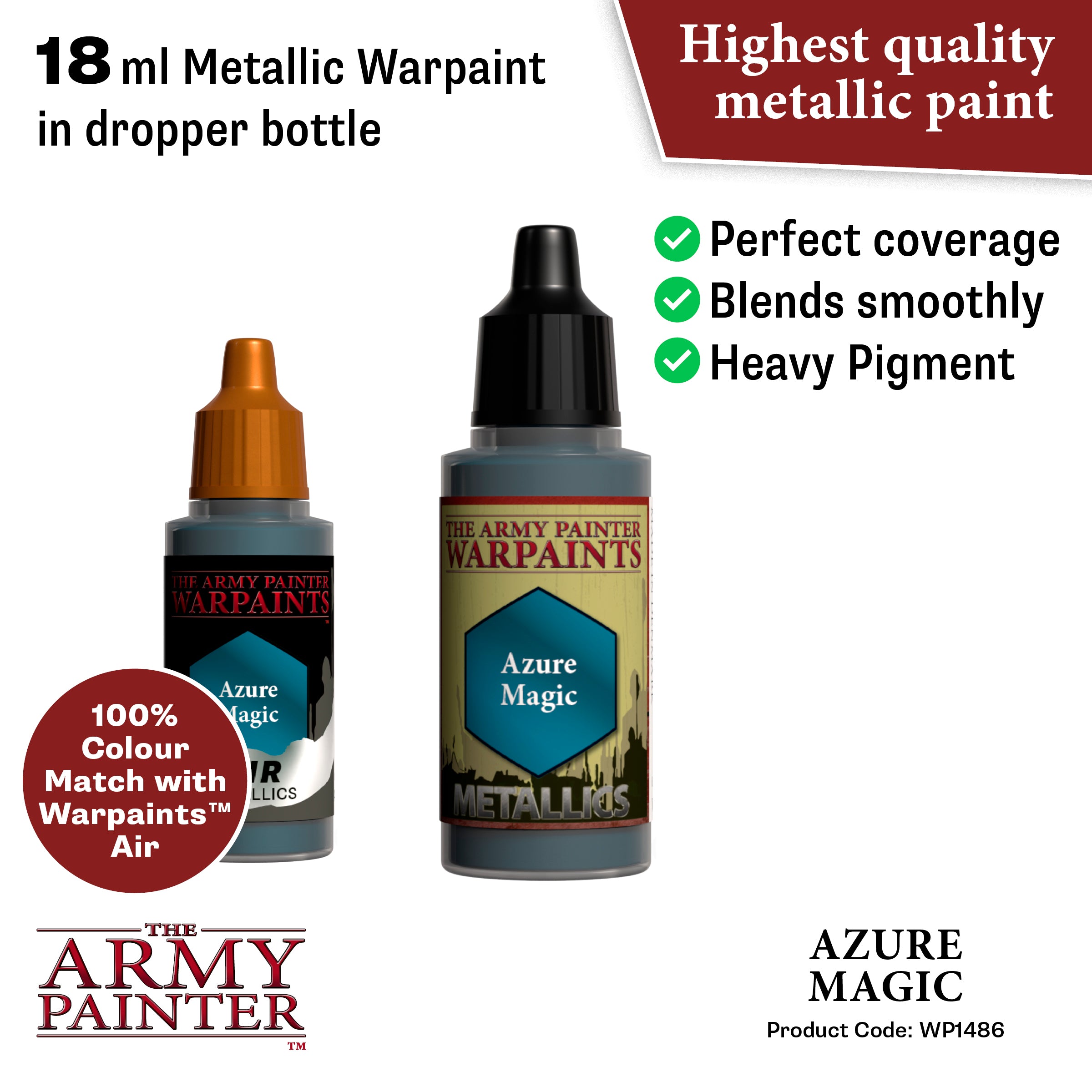 Warpaints Metallics: Azure Magic