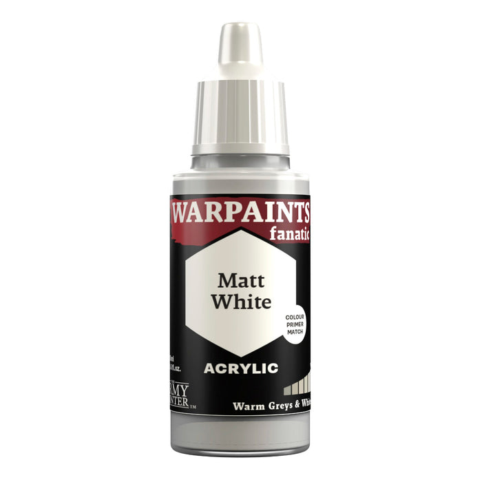 Warpaints Fanatic: Matt White 18ml