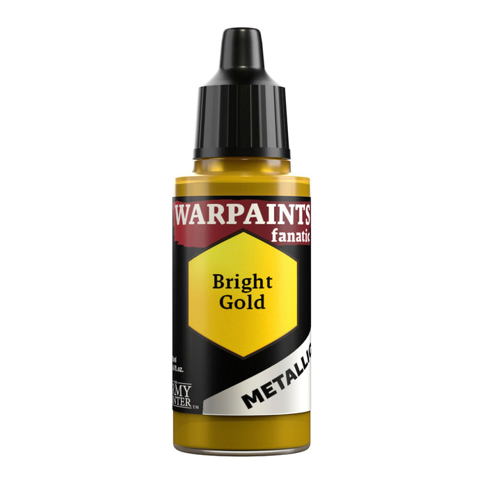 Warpaints Fanatic Metallic: Bright Gold 18ml