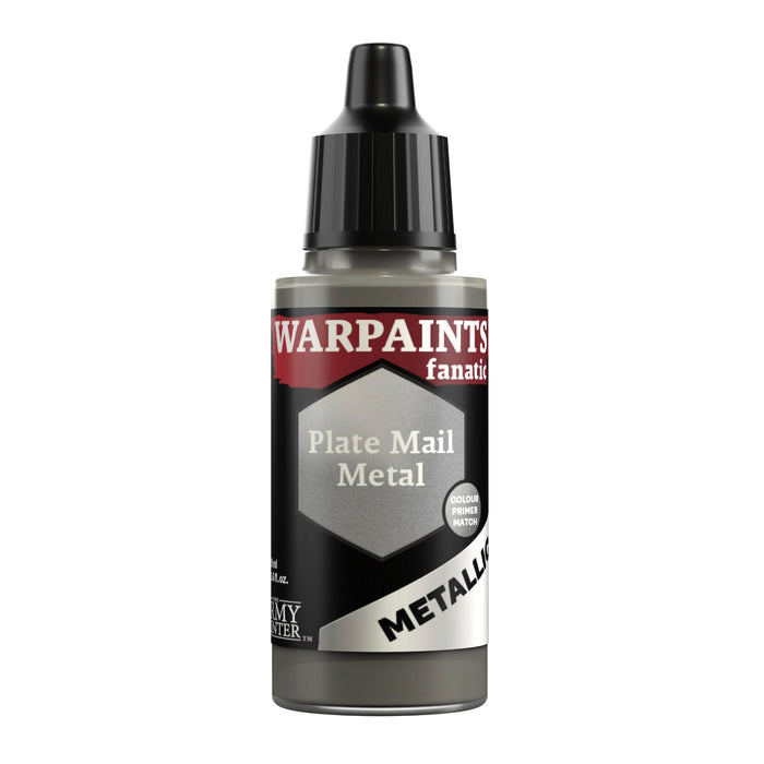 Warpaints Fanatic Metallic: Plate Mail Metal 18ml