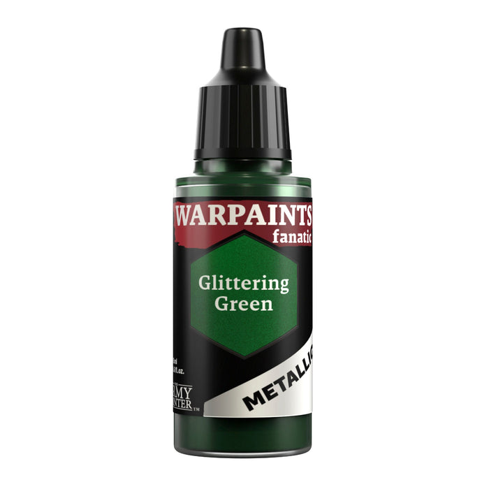 Warpaints Fanatic Metallic: Glittering Green 18ml