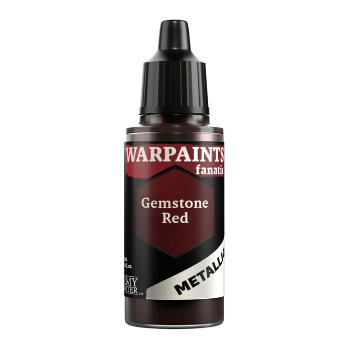 Warpaints Fanatic Metallic: Gemstone Red 18ml