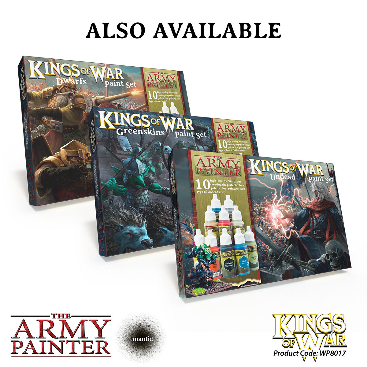 Kings of War Ogres Paint Set