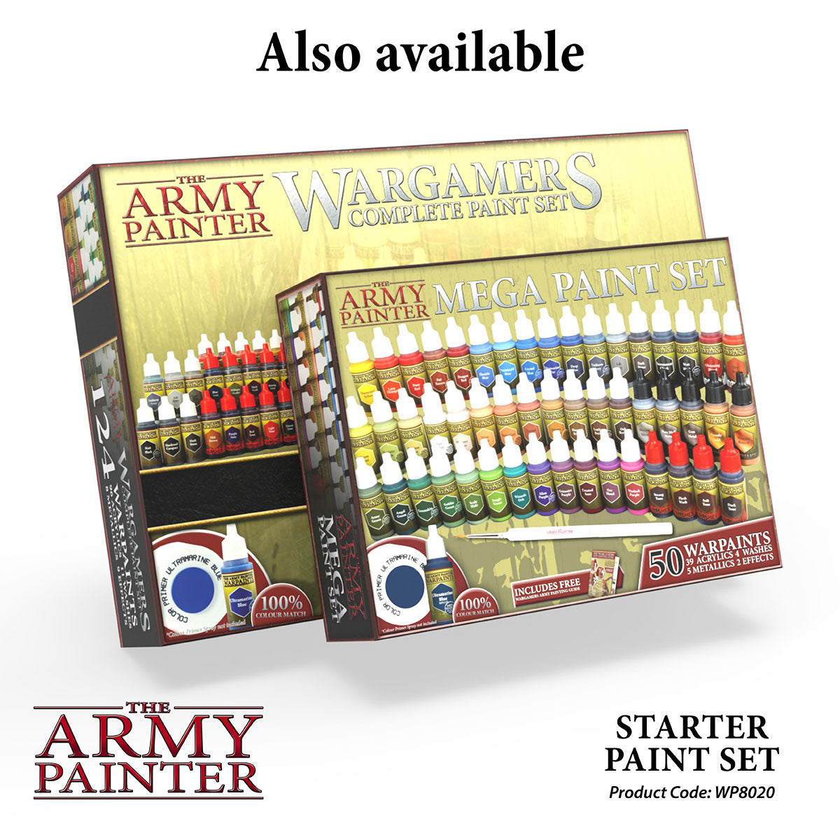 Starter Paint Set - Incl. 10 warpaints + 1 brush - The Army Painter