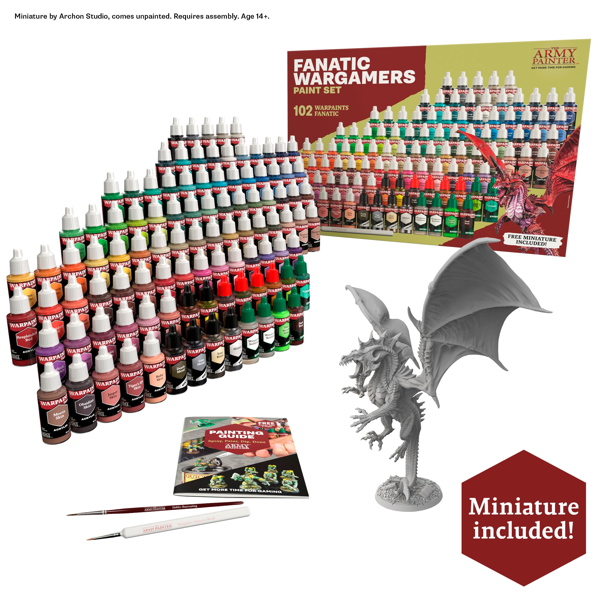 Warpaints Fanatic: Wargamers Paint Set - Combo