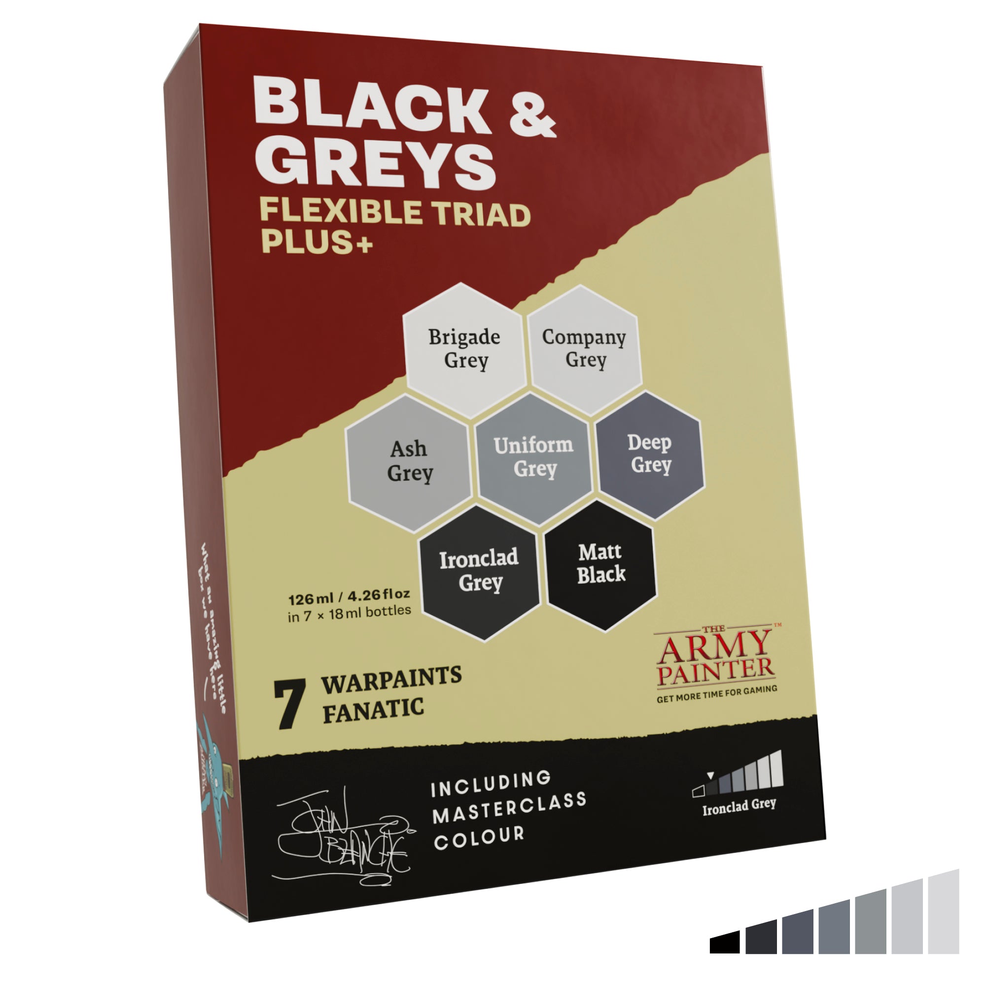 Flexible Triad PLUS+: Blacks & Greys