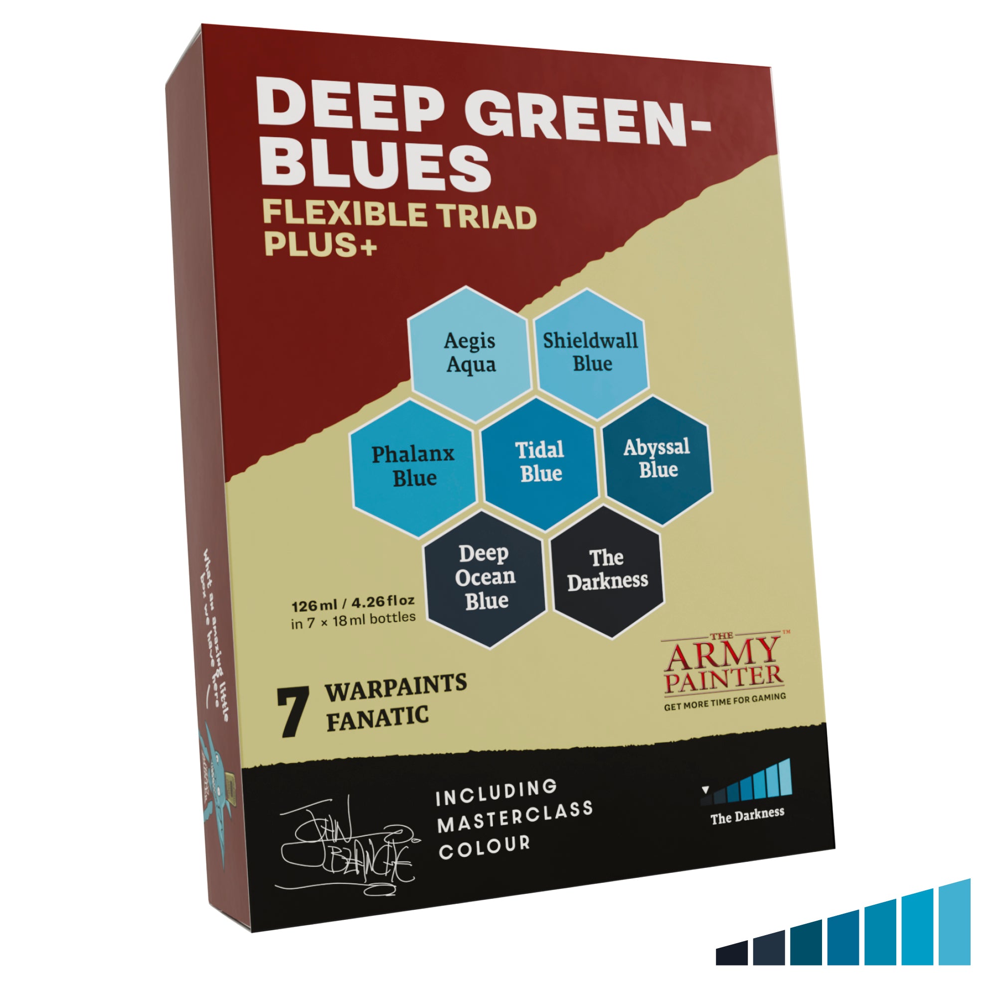 Flexible Triad PLUS+: Deep Green-Blues