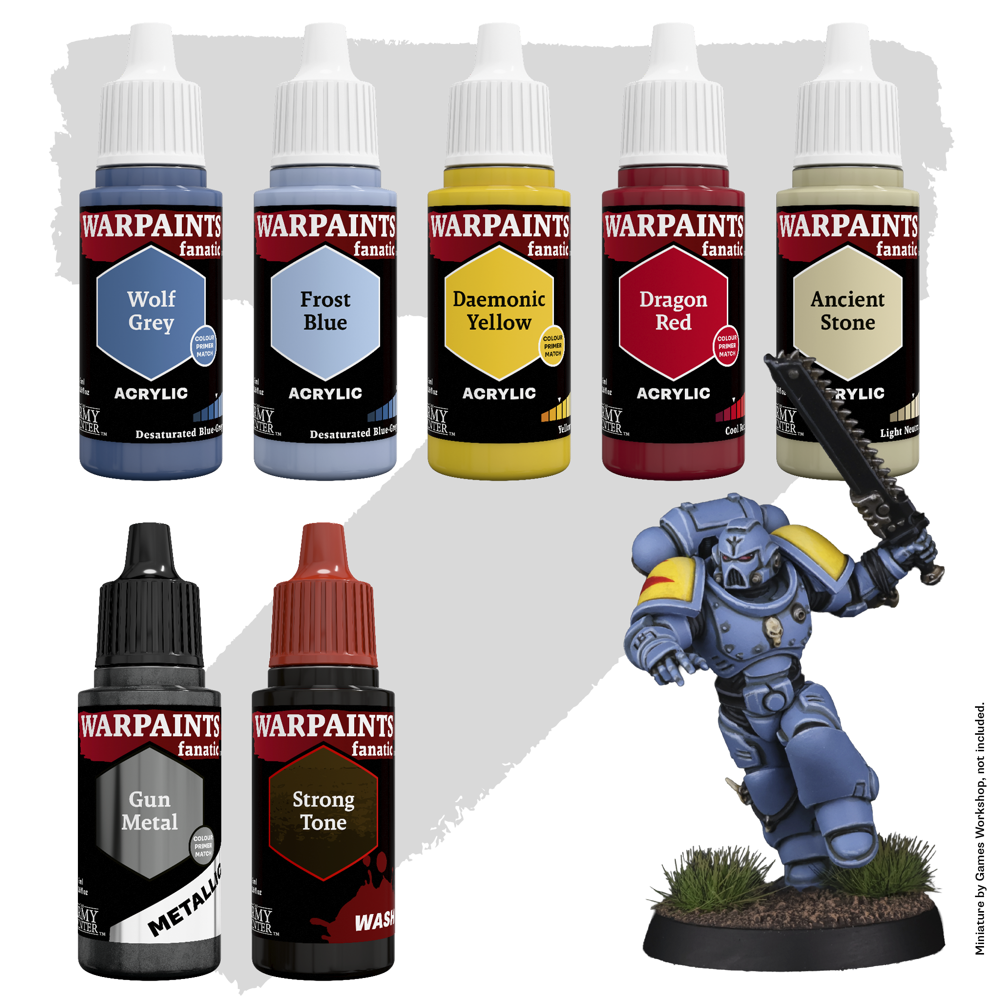 Combat Se7ens: Frost Grey Relic Armour