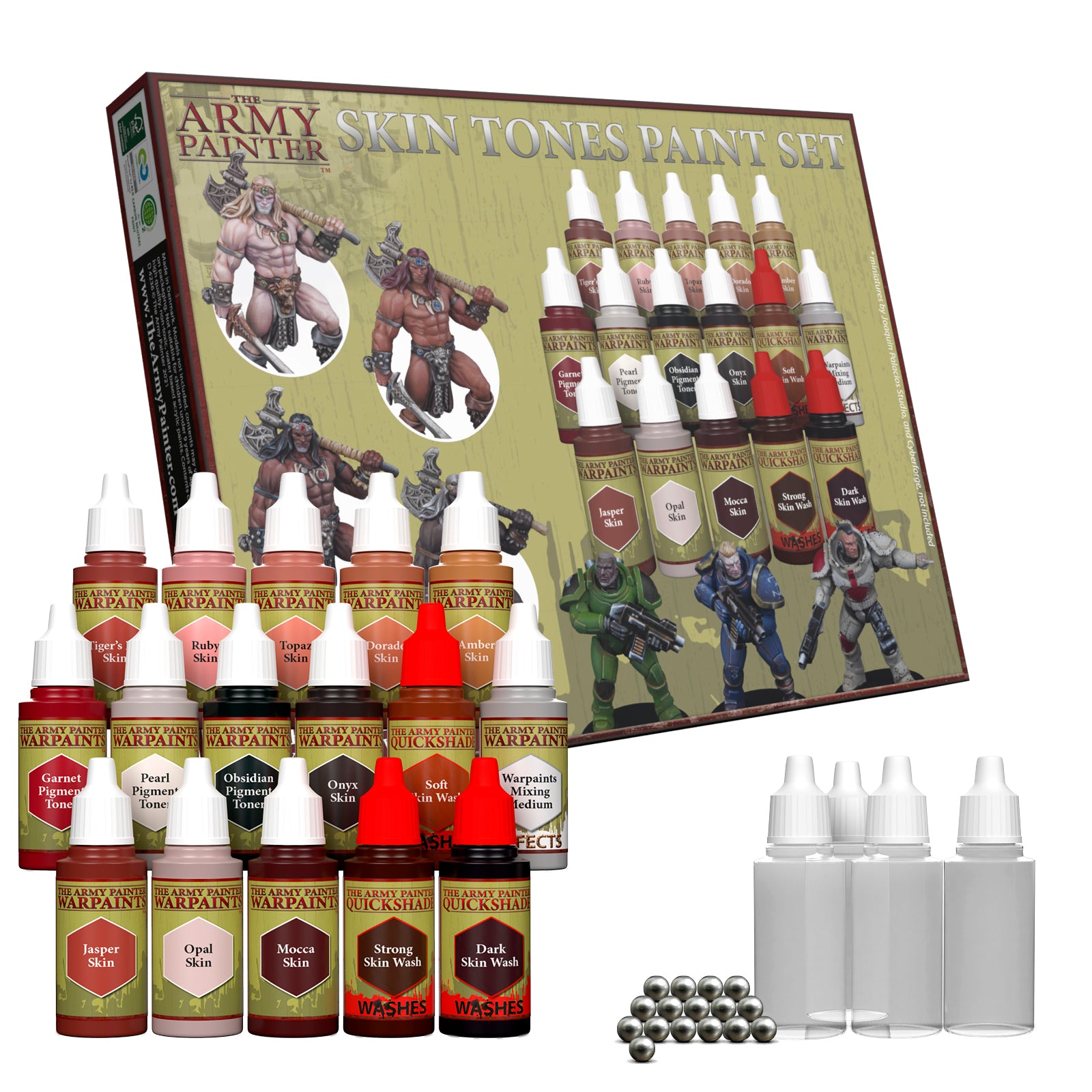 The Army Painter Paint Set - Miniature Painting Kit with 100 Rustproof  Mixing 5713799804005