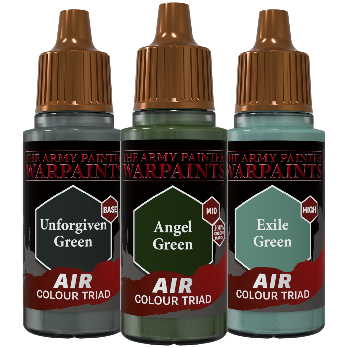 The Army Painter Warpaints Air Starter Set - Airbrush Paint Kit With Medium - AW8001 + AW2001