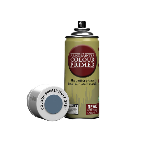 Army Painter Colour Primer Spray Wolf Grey - Guardian Games